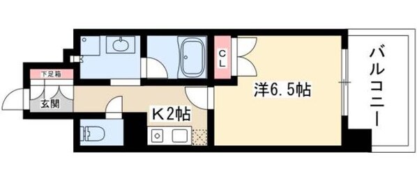 グラン・アベニュー 名駅の物件間取画像